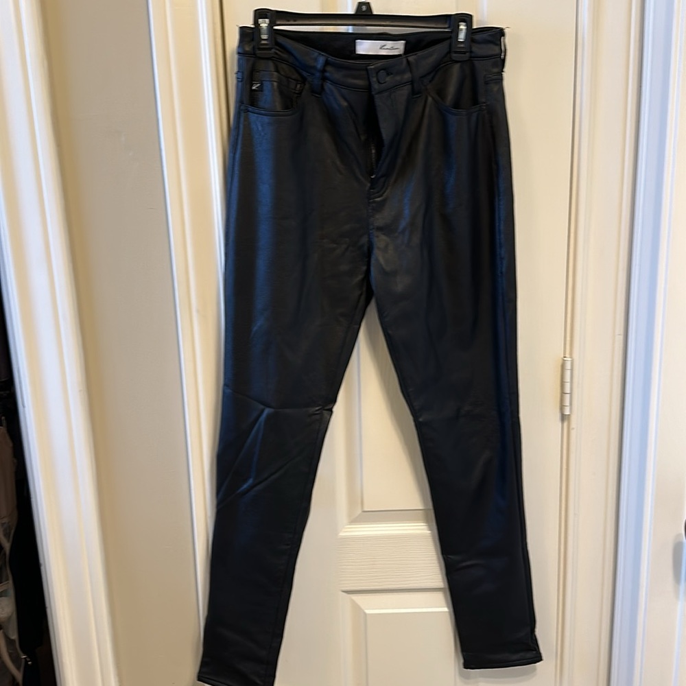Kancan Faux Vegan Leather High-rise, skinny pants